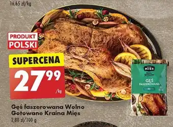 Biedronka Gęś faszerowana Wolno Gotowane Kraina Mięs 1 kg oferta
