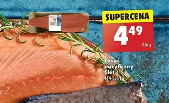 Biedronka Łosoś pacyficzny filet 1 kg oferta