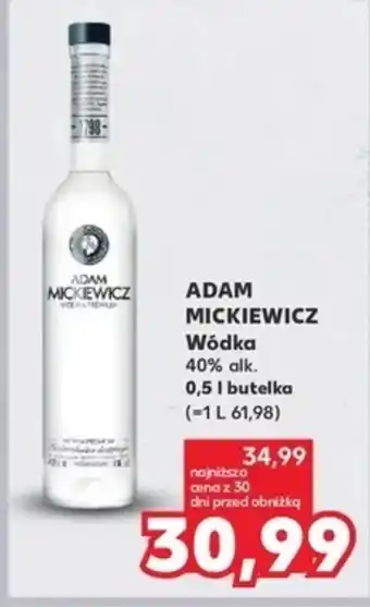 Kaufland Wódka Adam Mickiewicz oferta