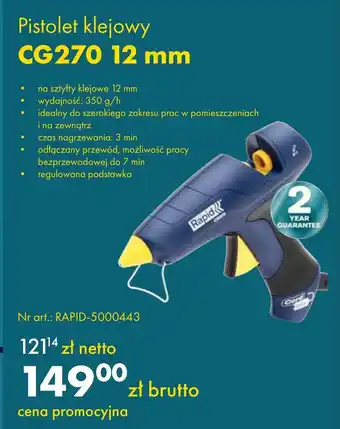 Luna Polska Pistolet do kleju Netto oferta