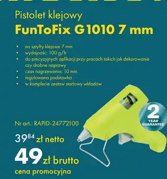 Luna Polska Pistolet do kleju Netto oferta