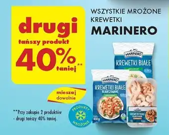Biedronka WSZYSTKIE MROŻONE KREWETKI MARINERO oferta