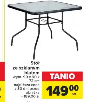 Carrefour Stół oferta