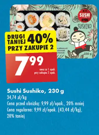 Biedronka Sushi Sushiko oferta