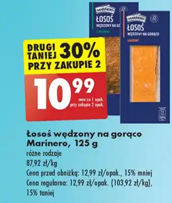 Biedronka Łosoś wędzony Marinero oferta