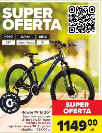 Carrefour Rower Rama oferta