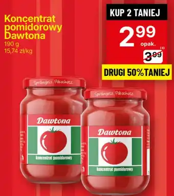 Delikatesy Centrum Koncentrat pomidorowy Dawtona oferta