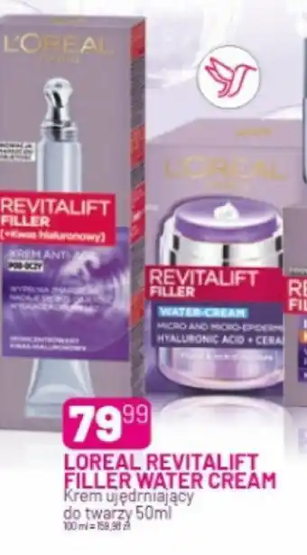 Koliber drogerie LOREAL REVITALIFT FILLER WATER CREAM Krem ujędrniający do twarzy, 50 ml oferta