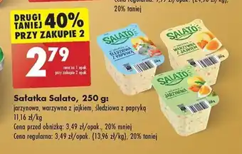 Biedronka Sałatka Salato, 250 g oferta