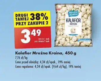 Biedronka Kalafior Mroźna Kraina, 450 g oferta