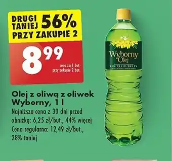 Biedronka Olej z oliwą z oliwek Wyborny, 1l oferta