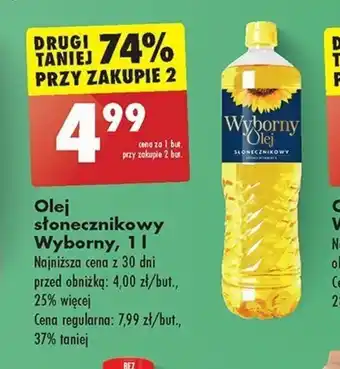 Biedronka Olej z oliwą z oliwek Wyborny, 1l oferta
