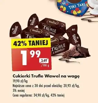 Biedronka Wawel Cukierki Trufle 100g oferta