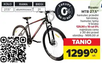 Carrefour Rower MTB 27,5" oferta