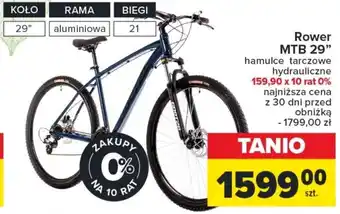 Carrefour Rower MTB 29" oferta