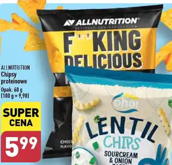 ALDI ALLNUTRITION Chipsy proteinowe 60 g oferta