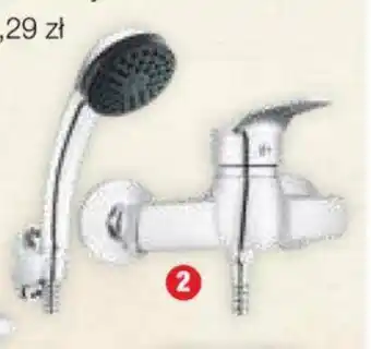 Bricomarche Bateria natryskowa ścienna oferta