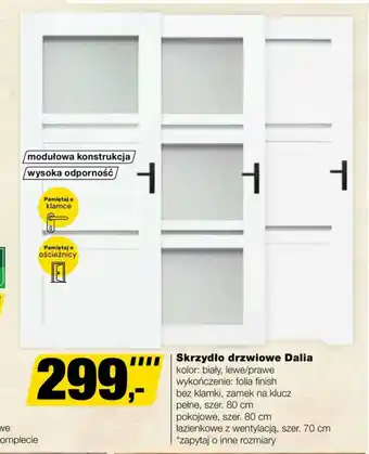 Bricomarche Skrzydło drzwiowe Dalia oferta