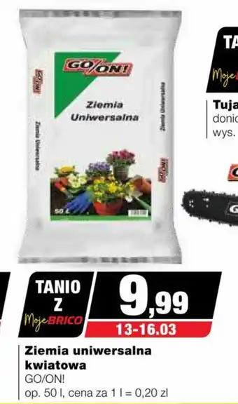 Bricomarche Ziemia uniwersalna kwiatowa GO/ON! oferta