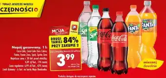 Biedronka Napój gazowany 1l oferta