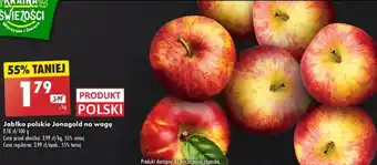 Biedronka Jabłko polskie Jonagold 1kg oferta