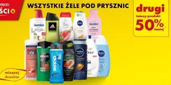 Biedronka WSZYSTKIE ŻELE POD PRYSZNIC oferta
