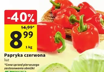 Intermarche Papryka czerwona 1kg oferta