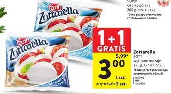 Intermarche Zottarella ZOTT 125g oferta