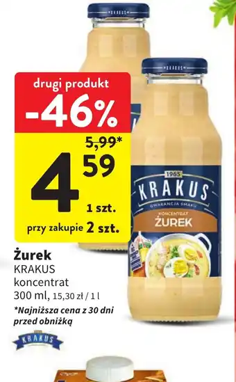 Intermarche Żurek KRAKUS 300ml oferta