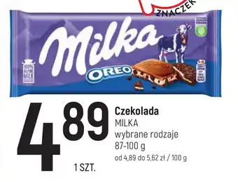 Intermarche Czekolada MILKA 87-100 g oferta