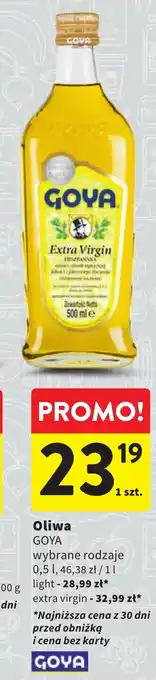 Intermarche Oliwa GOYA 0,5l oferta