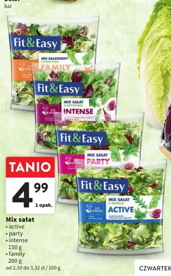 Intermarche Mix sałat 150-200g oferta