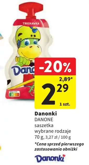Intermarche Danonki DANONE 70 g oferta