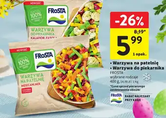 Intermarche Warzywa na patelnię/Warzywa do piekarnika FROSTA 400g oferta
