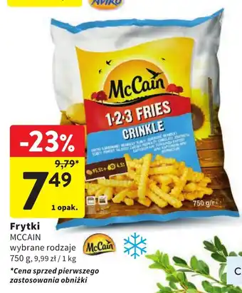 Intermarche Frytki MCCAIN 750g oferta