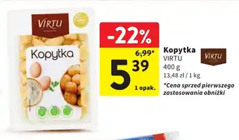 Intermarche Kopytka VIRTU 400 g oferta
