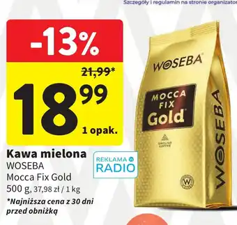 Intermarche Kawa mielona WOSEBA 500g oferta