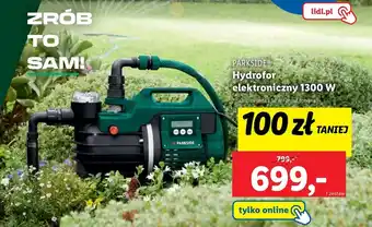Lidl Hydrofor Parkside oferta