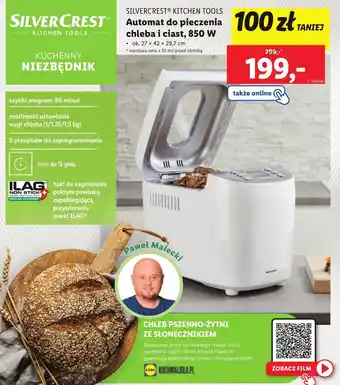 Lidl Automat do pieczenia SilverCrest oferta