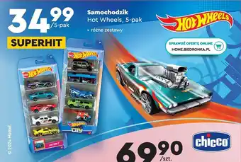 Biedronka Samochodzik Hot Wheels, 5-pak oferta