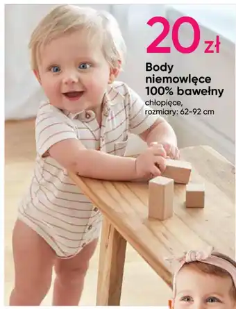 Pepco Body niemowlęce 100% bawełny oferta