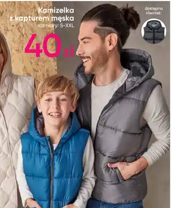 Pepco Kamizelka z kapturem męska oferta