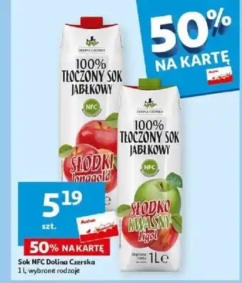 Auchan Sok NFC Dolina Czerska 1 l oferta