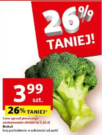 Auchan Brokuł szt. oferta