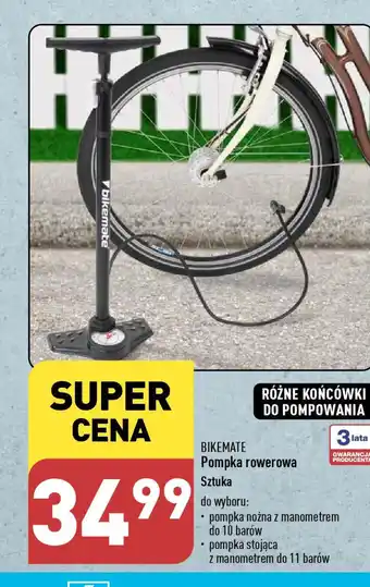 ALDI BIKEMATE Pompka rowerowa oferta