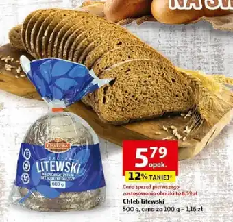 Auchan Chleb litewski 500 g oferta
