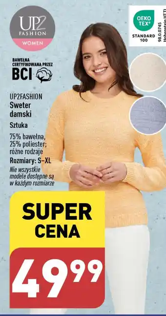 ALDI UP2FASHION Sweter damski oferta