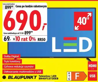 Media Expert Telewizor Blaupunkt oferta