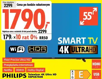 Media Expert Telewizor Philips oferta