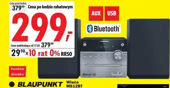 Media Expert Wieża audio Blaupunkt oferta
